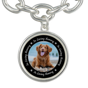 Pet Dog Memorial Persoonlijke foto Armband