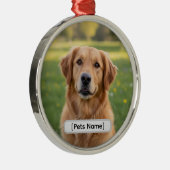 Pet Dog or Cat Custom Christmas Ornament 2025 (Rechts)