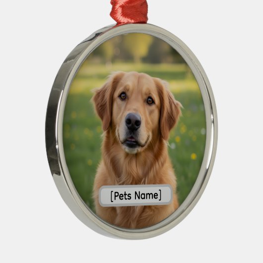 Pet Dog or Cat Custom Christmas Ornament 2025 (Rechts)