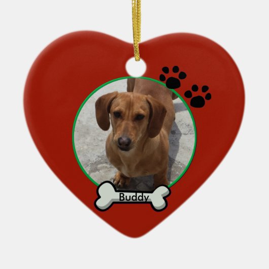 Pet Dog Ornament (Voorkant)
