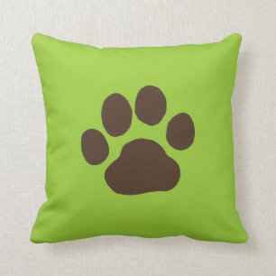 Pet Dog Paw Print   Cool Canine Lover's Kussen