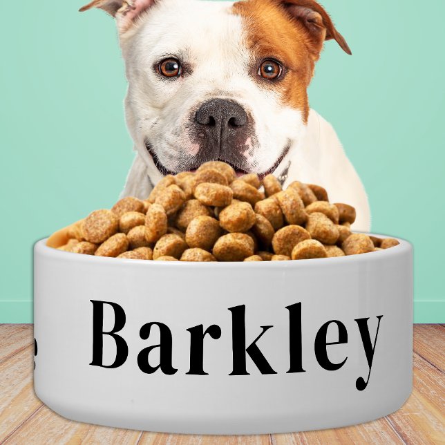 Pet Dog Puppy Personated Food Water Ceramic Voerbakje (Creator heeft geüpload)