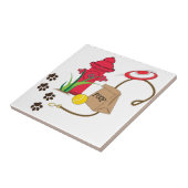 Pet Dog Tegeltje (Zijkant)