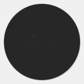 Pet Dogs Love Jesus Be Happy Ronde Sticker (Voorkant)