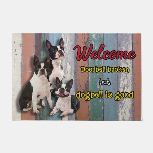 Pet Doormat - Dog Doormat - Funny Doormat Deurmat (Voorkant)