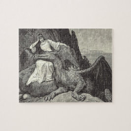 Pet Dragon en Maiden Legpuzzel