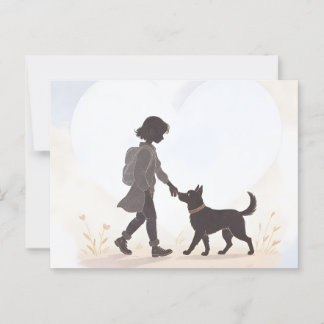 Pet Duo Greeting Cards Briefkaart