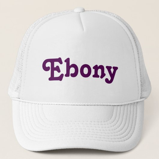 Pet Ebony (Voorkant)