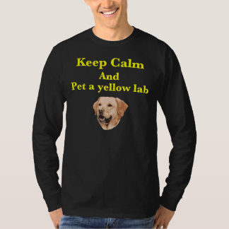 Pet Een Geel Lab 2 T-shirt