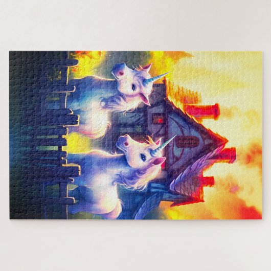 Pet Eenhoorns Legpuzzel (Horizontaal)