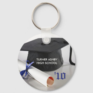 Pet en aangepaste Afstuderen Sleutelhanger Gift_v2