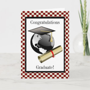 Pet en Diploma Wenskaart Kaart
