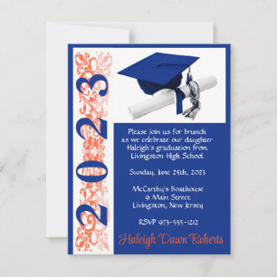 Pet en diplomatie, Oranje en blauw Afstuderen Kaart