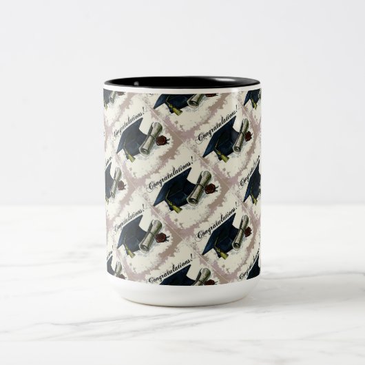 Pet en diplomatiek afstuderen Mok (Center)