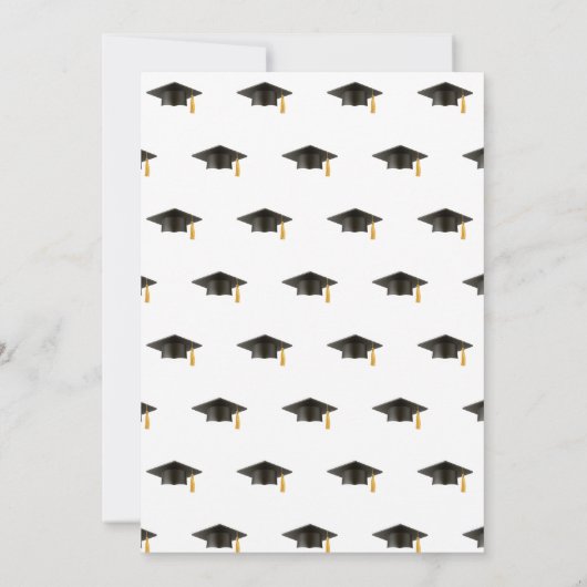 Pet en gans Het gaat naar beneden Afstuderen Kaart (Achterkant)