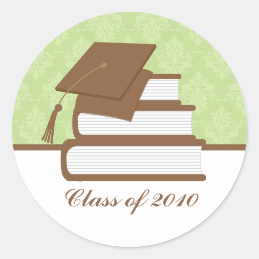 Pet en het Etiket van het Adres van het Afstuderen (Voorkant)