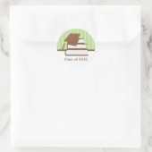 Pet en het Etiket van het Adres van het Afstuderen (Tas)