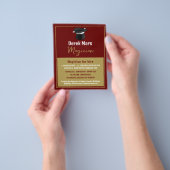 Pet en kracht van de Magicus, Magicisch Adverteren Flyer (Hand)