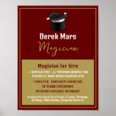 Pet en kracht van de Magicus, Magicisch Adverteren Poster (Voorkant)