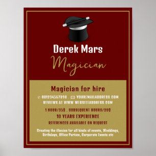 Pet en kracht van de Magicus, Magicisch Adverteren Poster