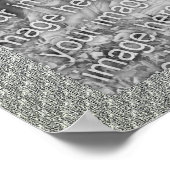 Pet en kwastje Afstuderen Lijst Voeg je foto toe Poster (Hoek)