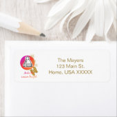 Pet en Mittens Winter Season Bright Etiket (Insitu)