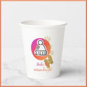 Pet en Mittens Winter Season Bright Papieren Bekers