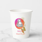  Pet en Mittens Winter Season Bright Papieren Bekers (Voorkant)