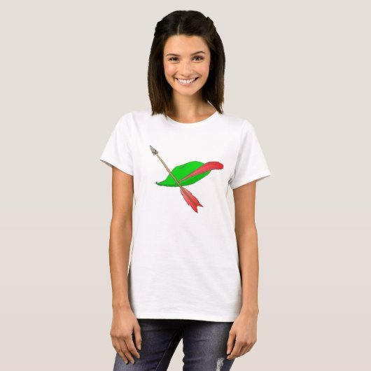 Pet en Pijl T-shirt (Voorkant volledig)