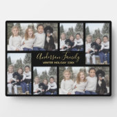 Pet en serie Foto Sjabloon zwart Gold Fotoplaat (voorkant)