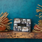 Pet en serie Foto Sjabloon zwart Gold Fotoplaat (Zijkant)