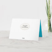 pet en teenslippers per zwembad Moederdag Kaart (Achterkant)