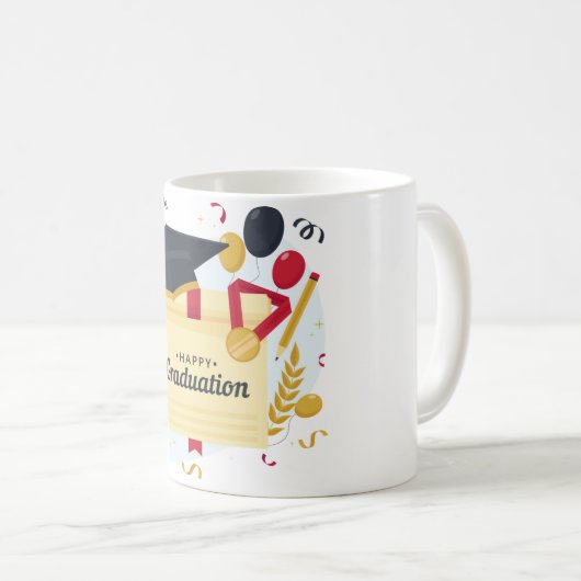 pet en toga cadeau mok (Voorkant rechts)