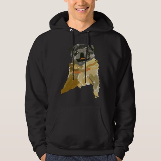 Pet Essentiële T-S voor het schilderen van jonge h Hoodie (Voorkant)