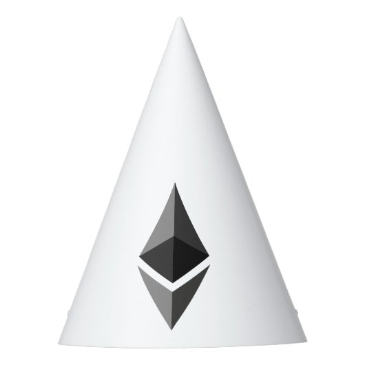 Pet Ether Gray Icon Party Feesthoedjes (Voorkant)
