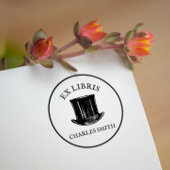  Pet Ex Libris Boek bord Wood Art Stamp Rubberstempel