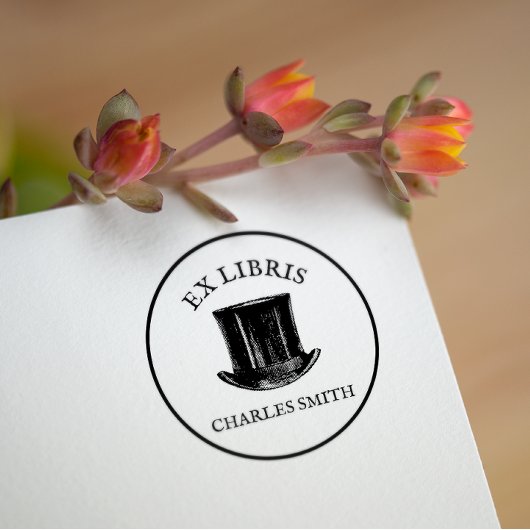  Pet Ex Libris Boek bord Wood Art Stamp Rubberstempel