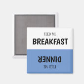 Pet Feeding Tracker Magnet (Voorkant / Achterkant)