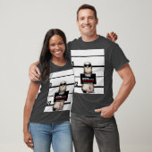 Pet Ferret Funny Ferret Thief Mugshot Gift T-shirt (Unisex)