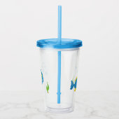 Pet Fish Bowl Aquarium Acryl Drinkbeker (Rechts)