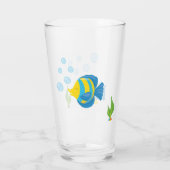 Pet Fish Bowl Aquarium Glas (Achterkant)