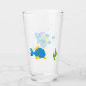 Pet Fish Bowl Aquarium Glas (Voorkant)