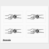 Pet Fist Bump Sticker (Vel)