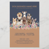 Pet Flowers Chic Dogs (Achterkant)