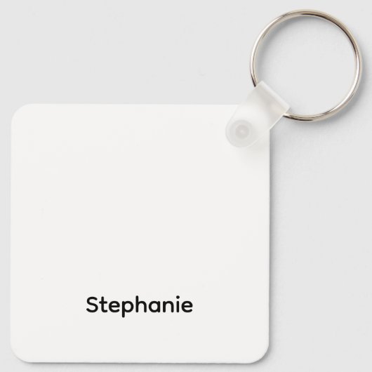 Pet Foster Checklist Inspirational Keyring Sleutelhanger (Achterkant)