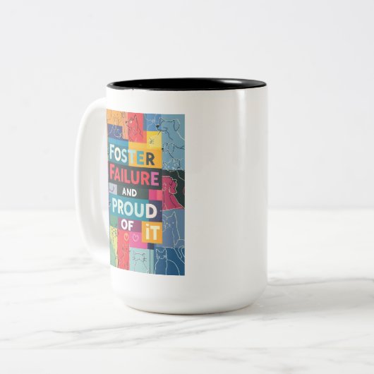 Pet Foster Failure Mok voor pleegmoeders en vaders (Voorkant links)