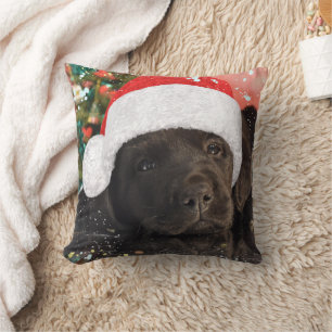 Pet Foto aangepast Hondenliefhebber Kerst Kussen