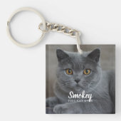 Pet-foto aangepast sleutelhanger (voorkant)