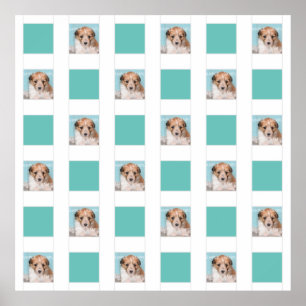 Pet foto collage 18 DIY keepomwille memorial wall Poster