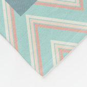 Pet Foto en naam aanpassen Fleece Deken (Hoek)